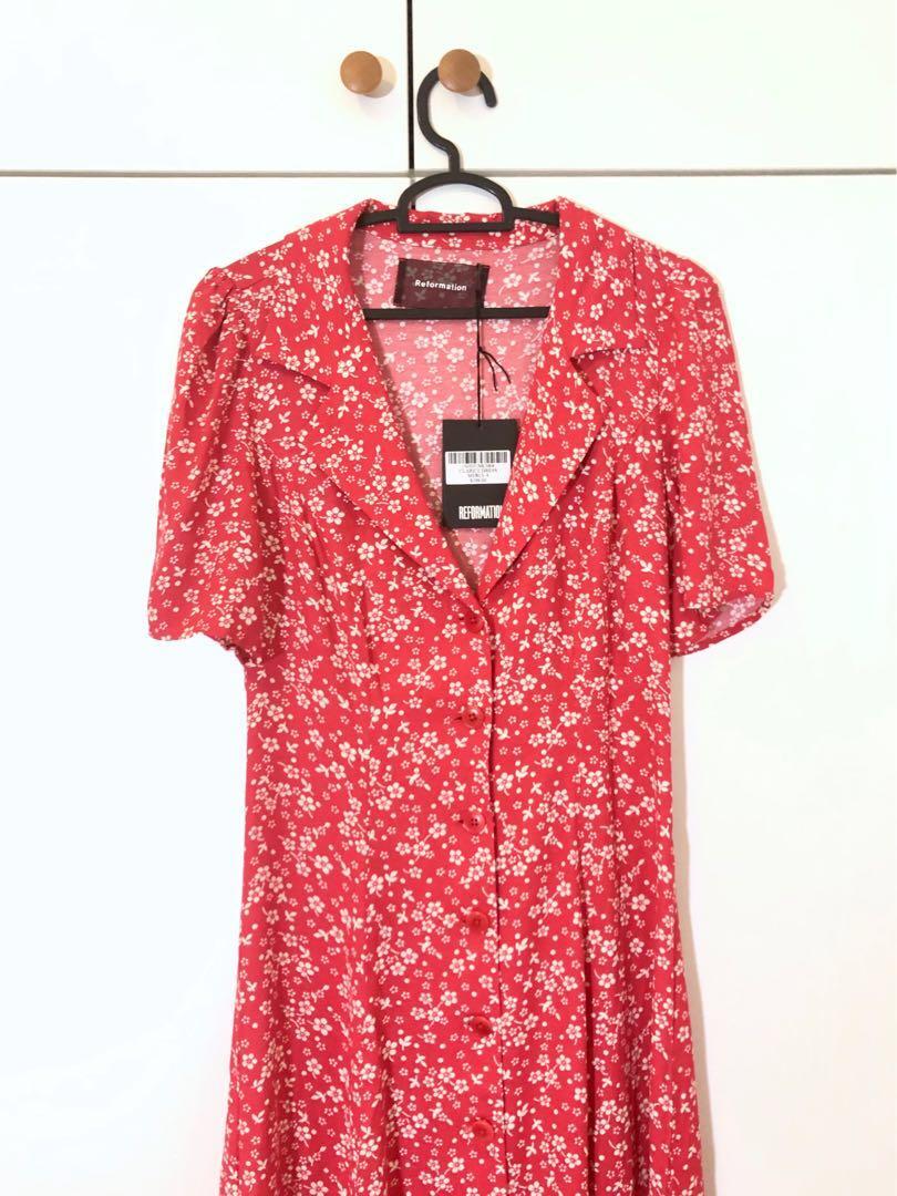Reformation clarice dress top