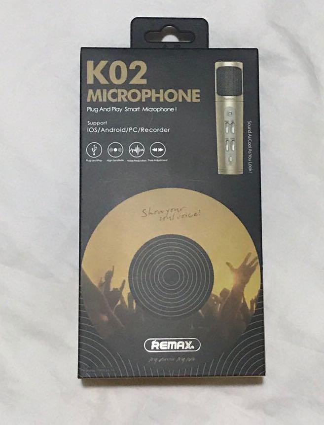 REMAX; K02 High Sensitivity / Noise Reduction Microphone, Music & Media ...
