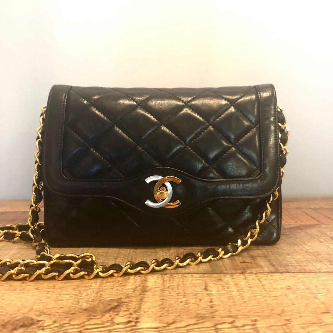 Authentic Vintage Chanel Cross Body Bag IUCN Water