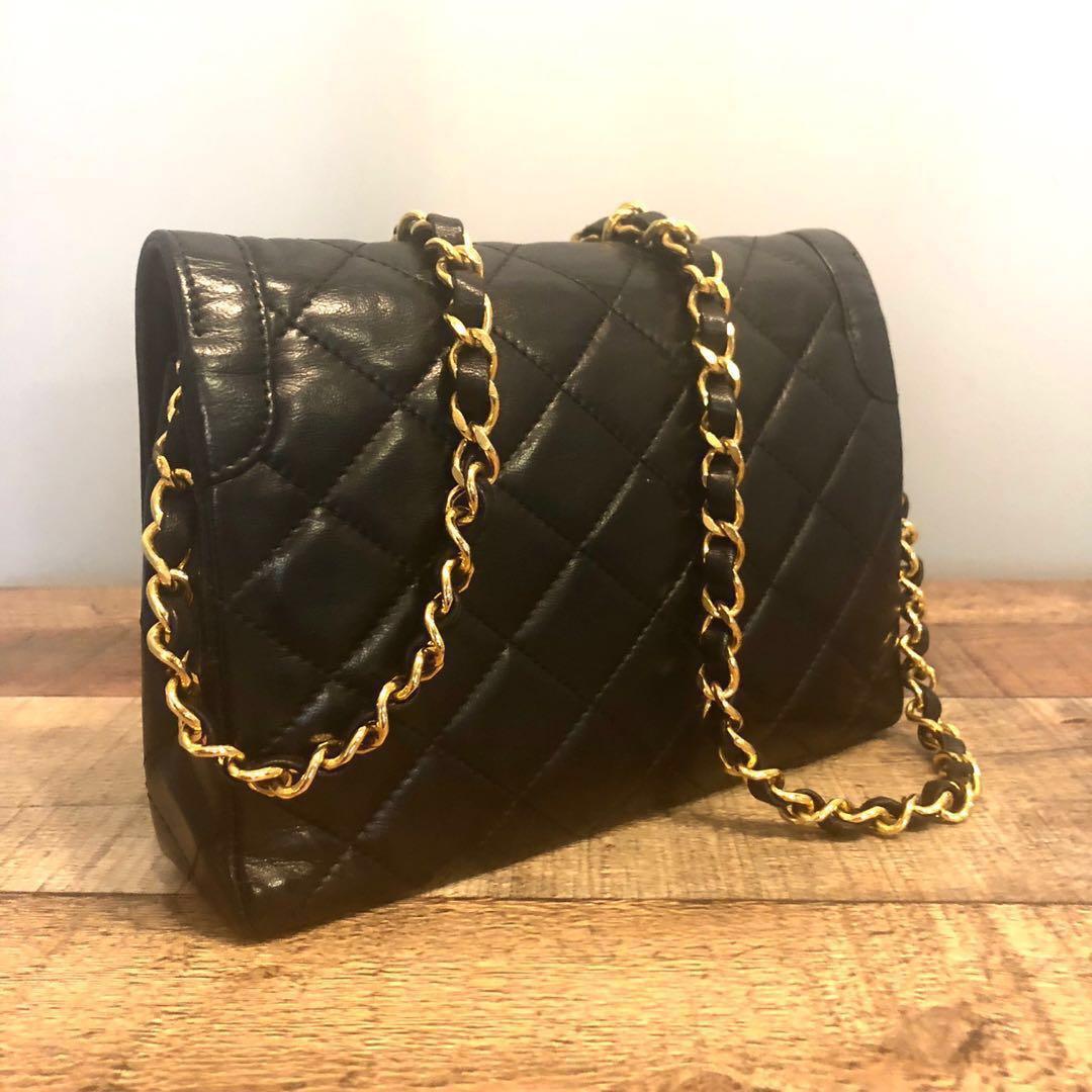 RESERVED Authentic Chanel Small Crossbody Rectangle Sling Bag, Luxury