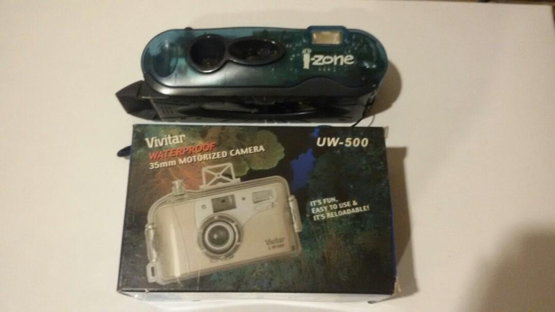 Set Kamera Vivitar Waterproof Dan Polaroid I Zone Electronics