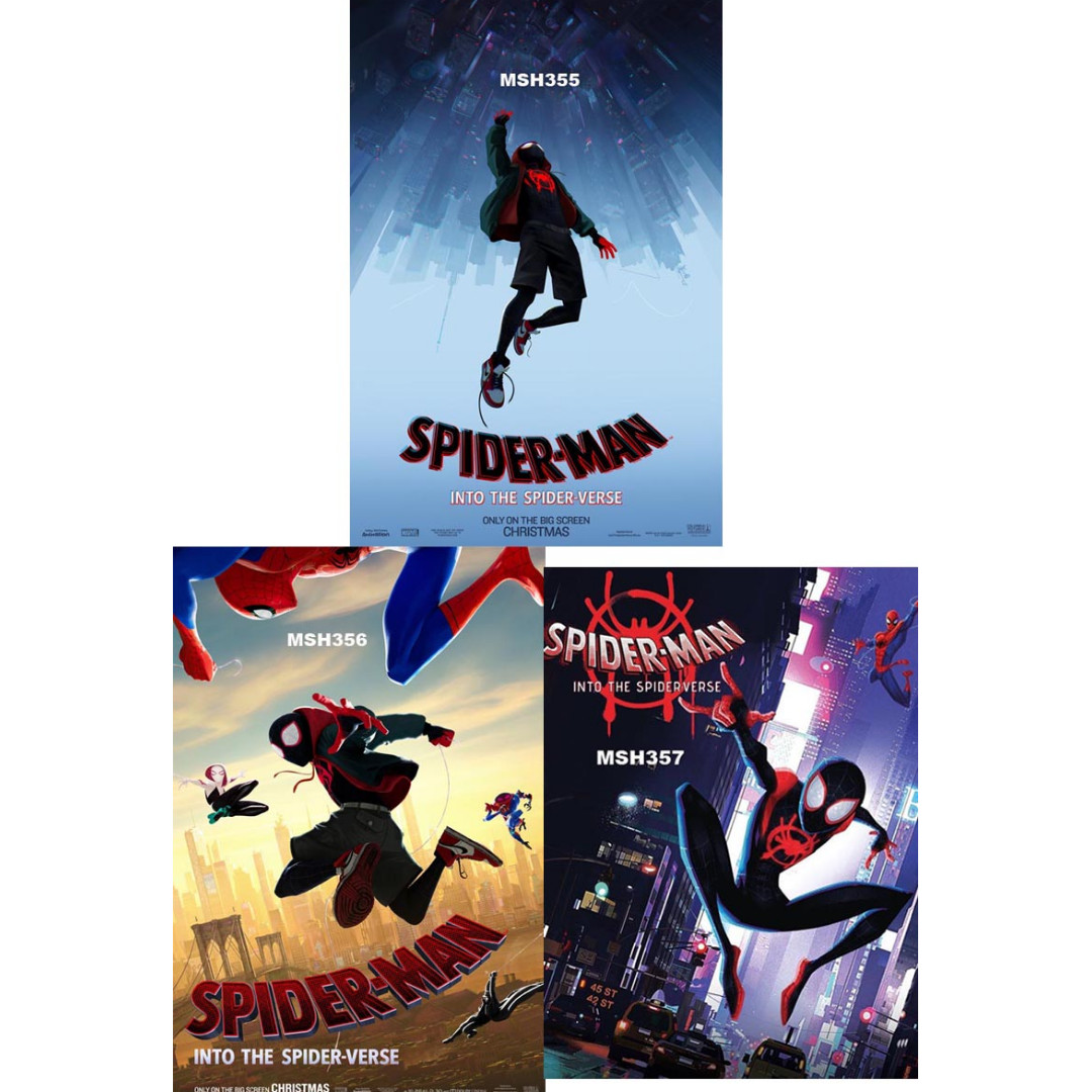SPIDER-MAN: INTO THE SPIDER-VERSE POSTERS (PART 1), Hobbies & Toys ...