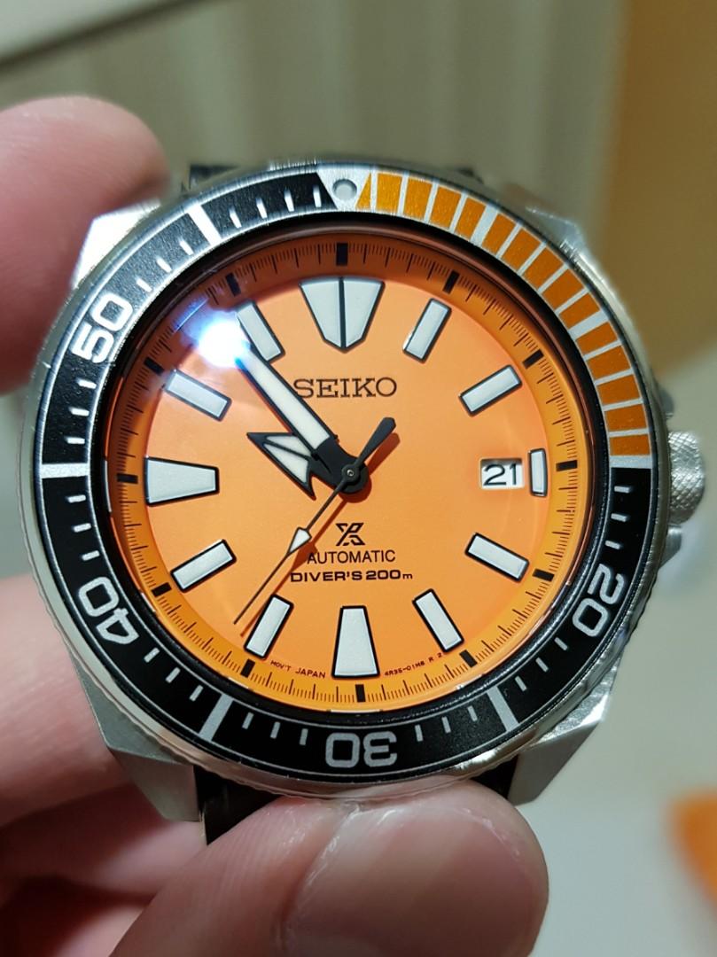 SRPC07 Seiko Orange Samurai US Model Mobile Phones Gadgets Wearables Smart Watches on Carousell