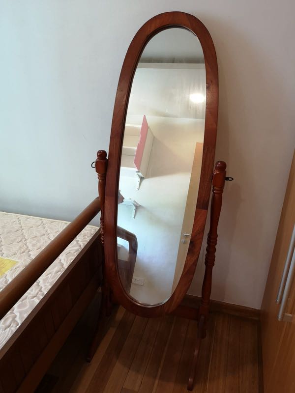 Standing Mirror Good Condition Self Collect This Saay 29 12