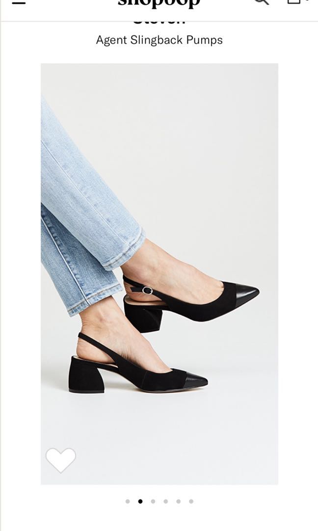 STEVE MADDEN: Agent Slingback Pumps 