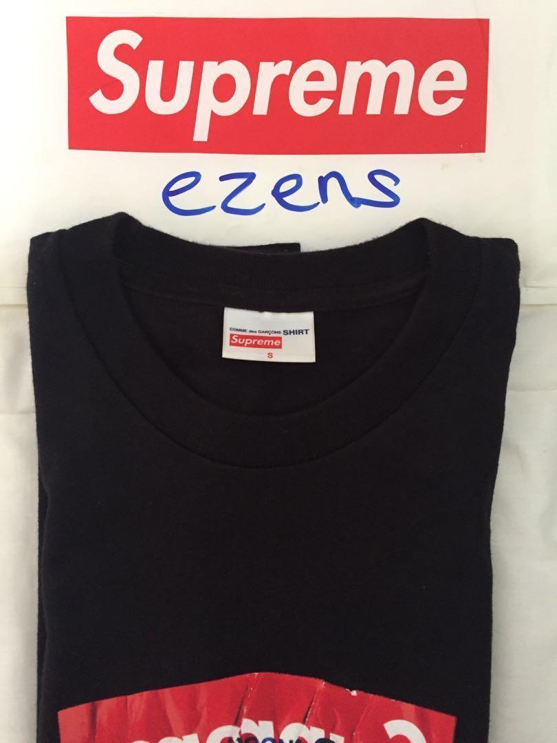 Supreme x CDG Men s Fashion Tops Sets Tshirts Polo Shirts