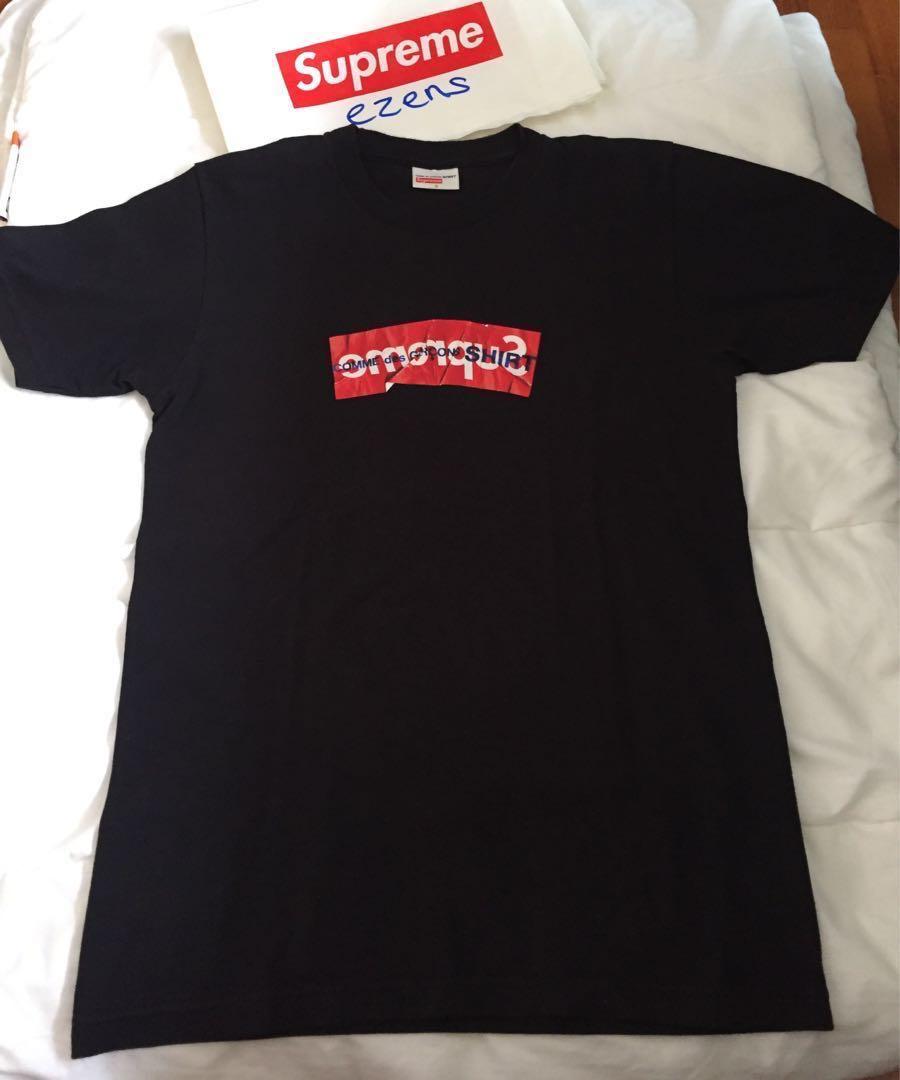 T shirt deals supreme x cdg
