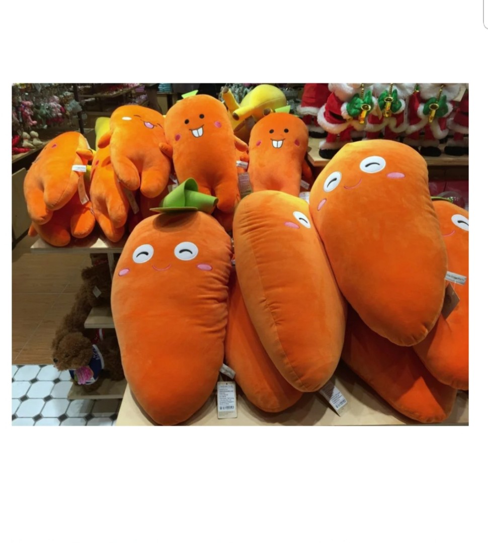 carrot soft toy