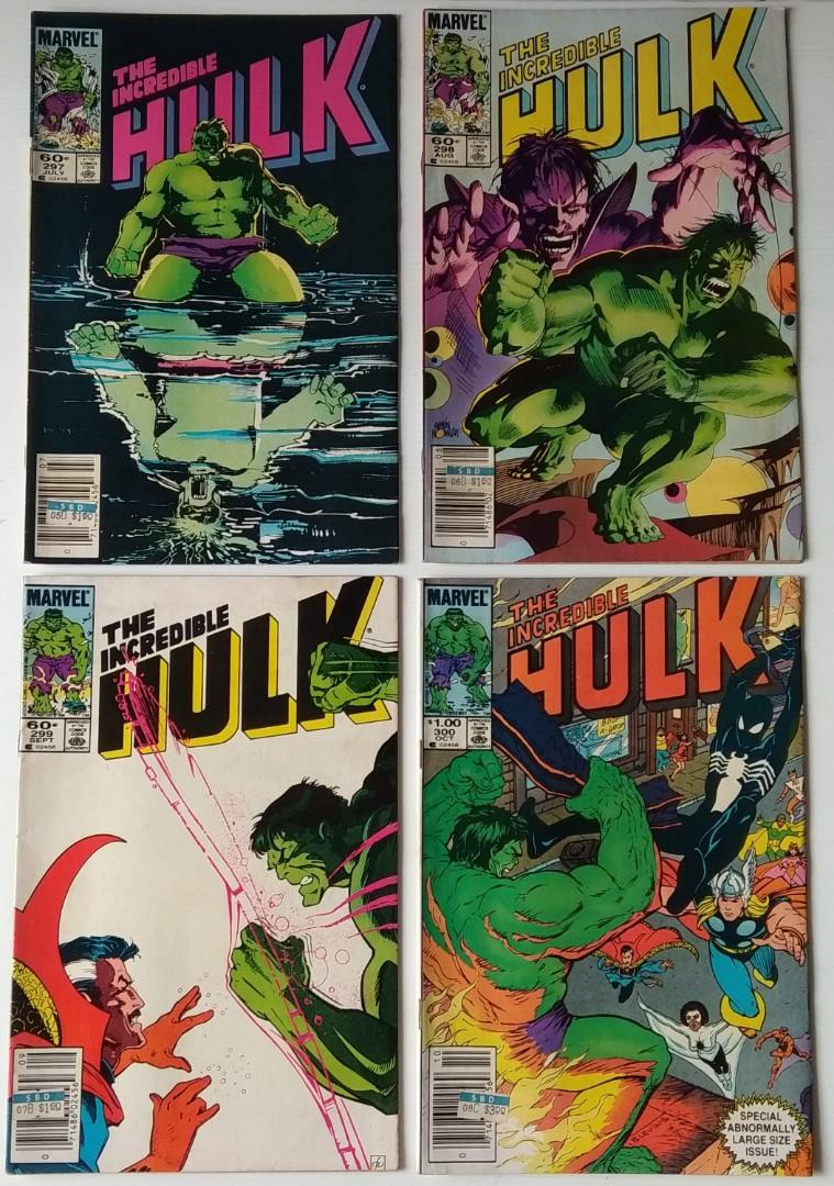The Incredible Hulk 297 298 299 300 Books Stationery Comics Manga On Carousell The Incredible Hulk 297 298 299 300 Books Stationery Comics Manga On Carousell