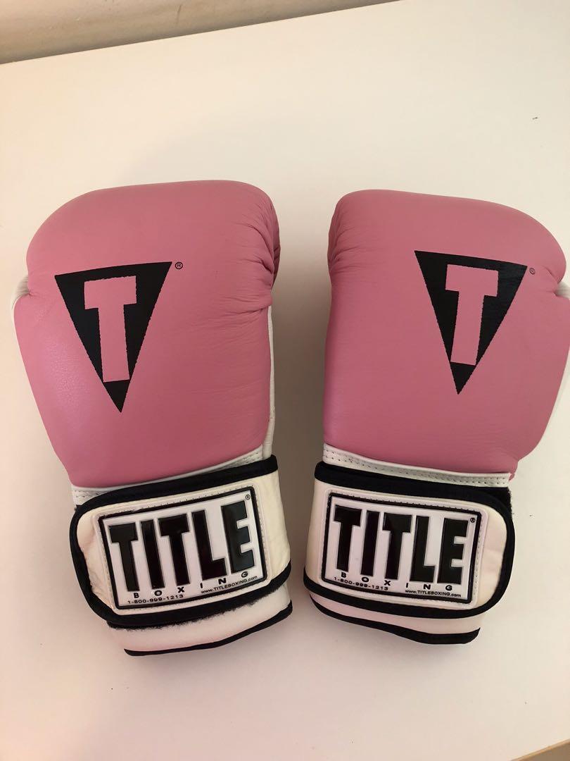 title boxing gloves 12 oz