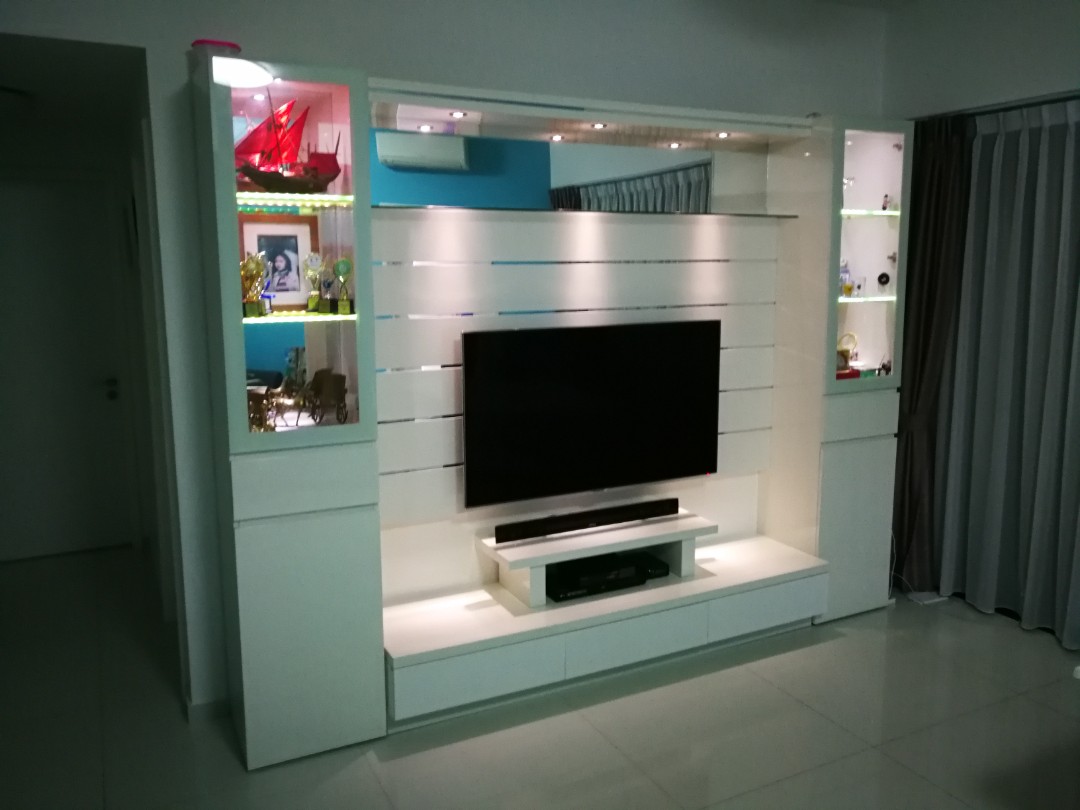 Designer Tv Cabinet Wall Cabinet Furniture Others On Carousell