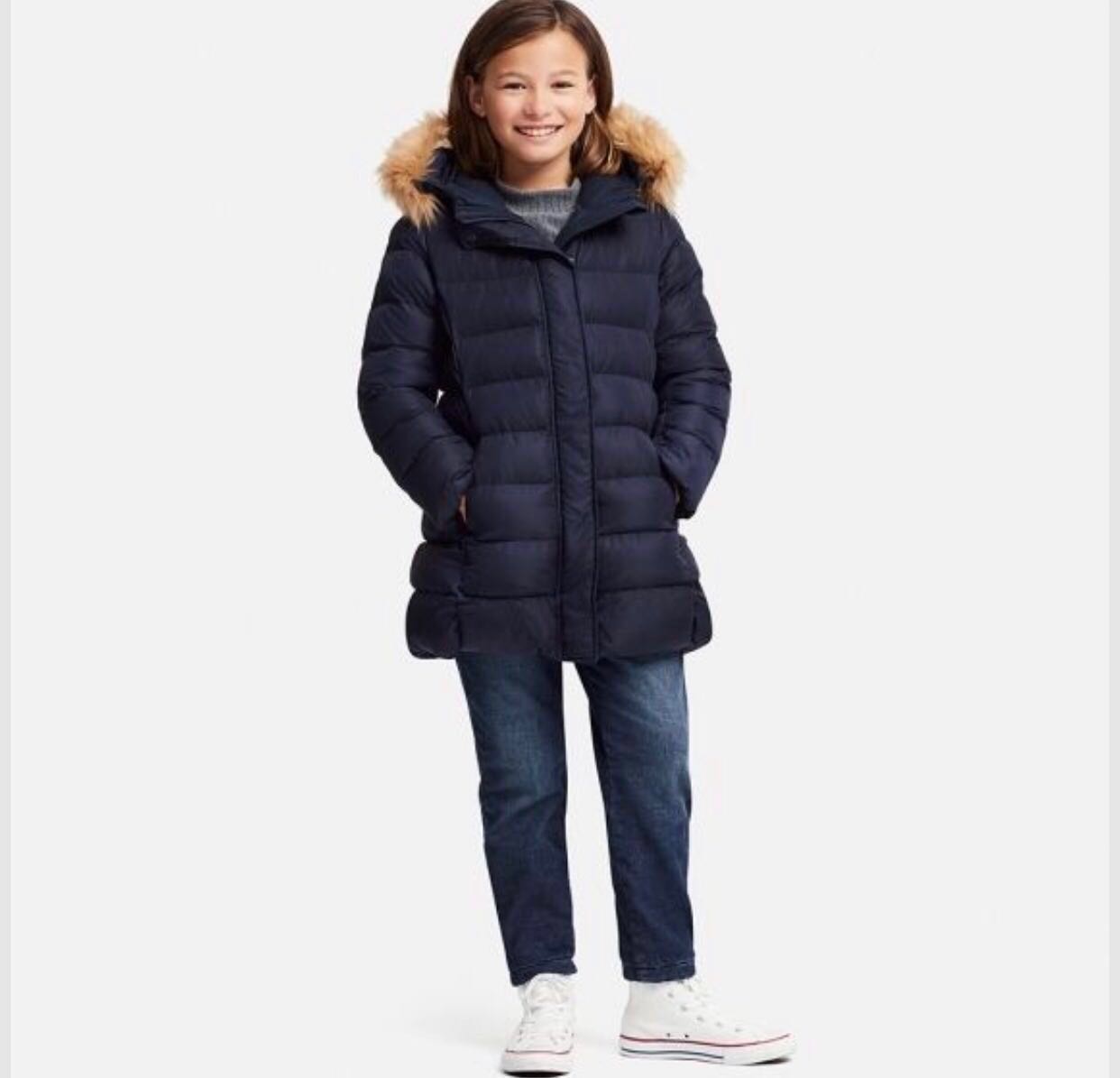 girls warm padded coat