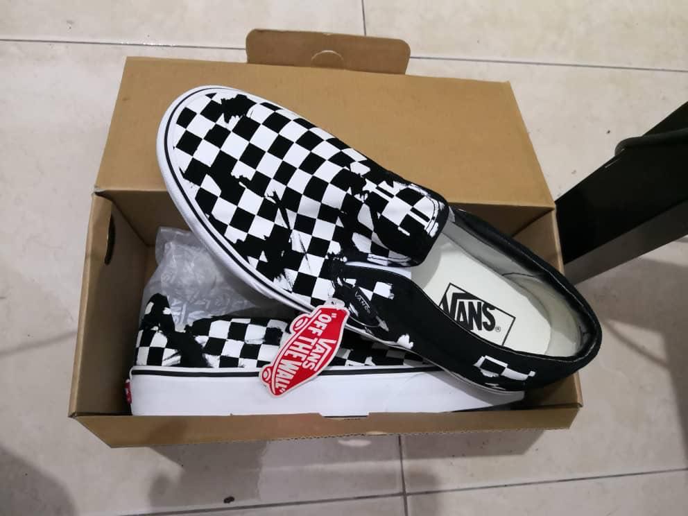 Vans 2025 checkerboard overprint
