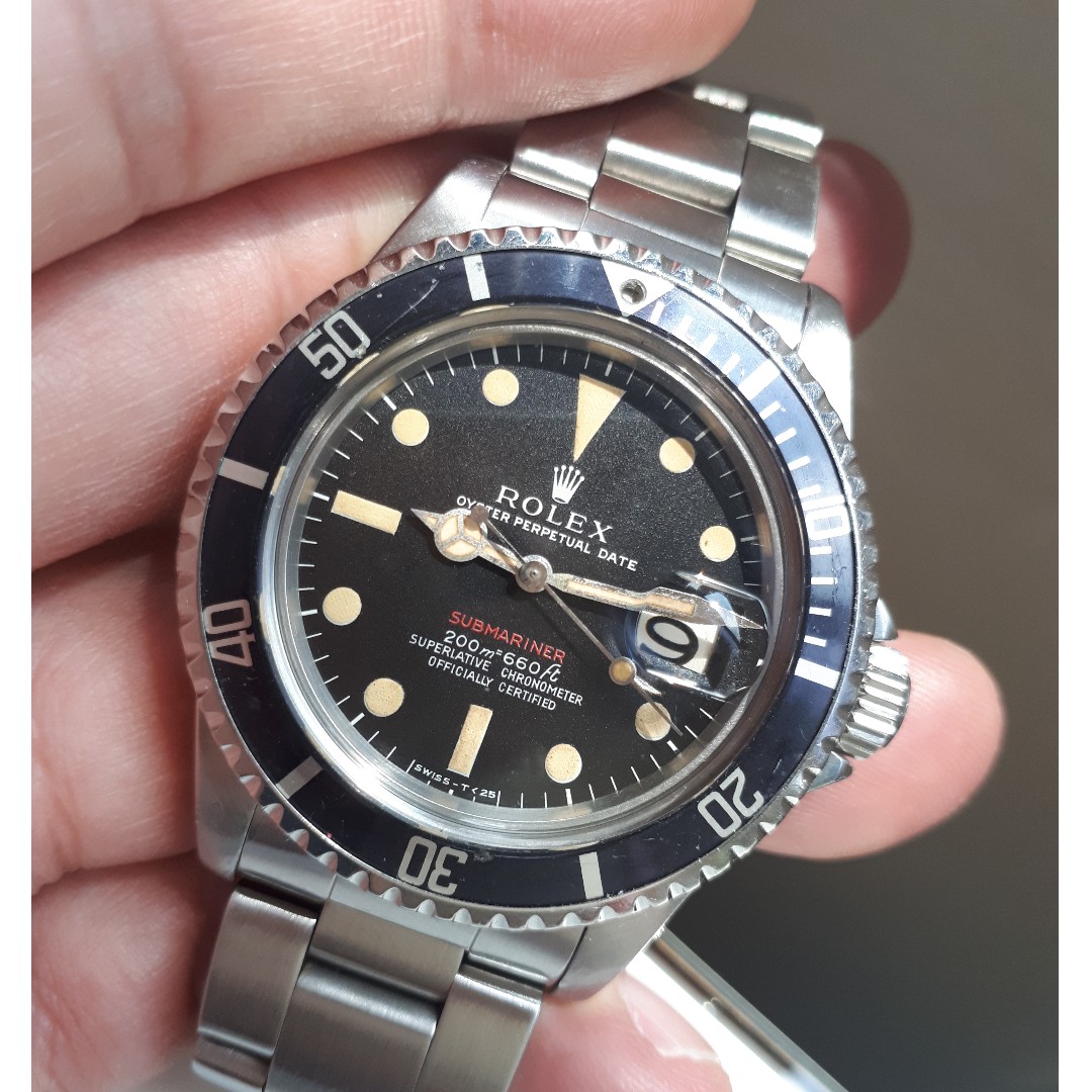 rolex submariner red sub