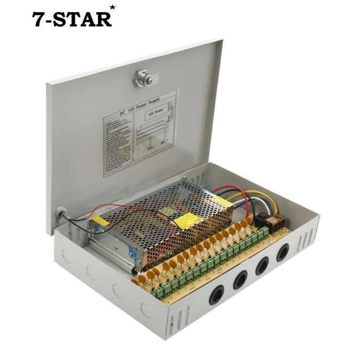 [WHOLESALE 4/9/18WAY CCTV Power Supply Box]CCTV Power Supply Unit