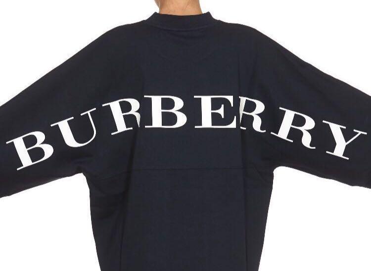 Burberry oversized sweater clearance