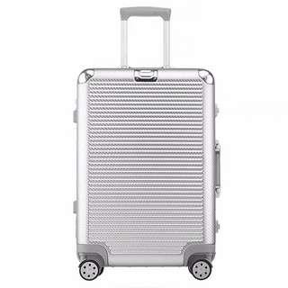 ✔INSTOCK 20" Cabin Size Silver Hard Case Luggage