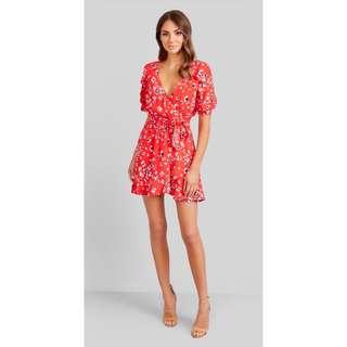 Kookai Delilah Wrap Dress in size 36