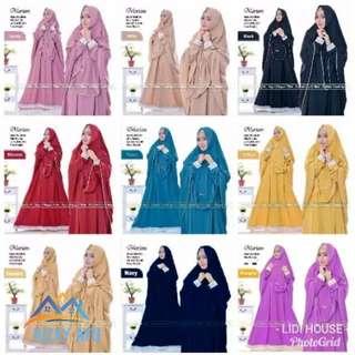gamis murah gamis mariam syari baju gamis syari size XL BIG SIZE