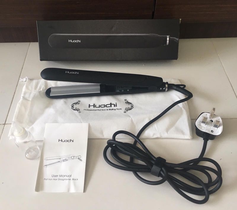 184. Huachi Professional Steam Flat Iron Styling Tools Beauty Personal Care Hair on Carousell