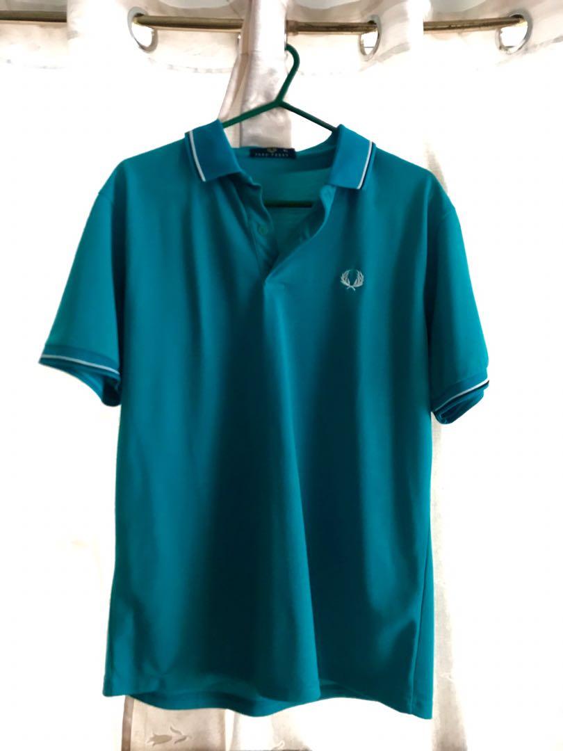 💯 AUTHENTIC!! Fred Perry polo shirt (Teal) -Size XL- (Category: Shirts) located in Manila. Submitted by daimonamidesu (Listing ID 206646548, Image 1). Description: Selling authentic and preloved Fred Perry polo shirt in Teal. Still in Good Condition, used twice only. Got this from the USA as pasalubong from balikbayan box. Bought this for $67 (PHP 3500 this time) RFS: hindi ko ganun katrip yung color, need more funds and mej masikip na sya :( #f