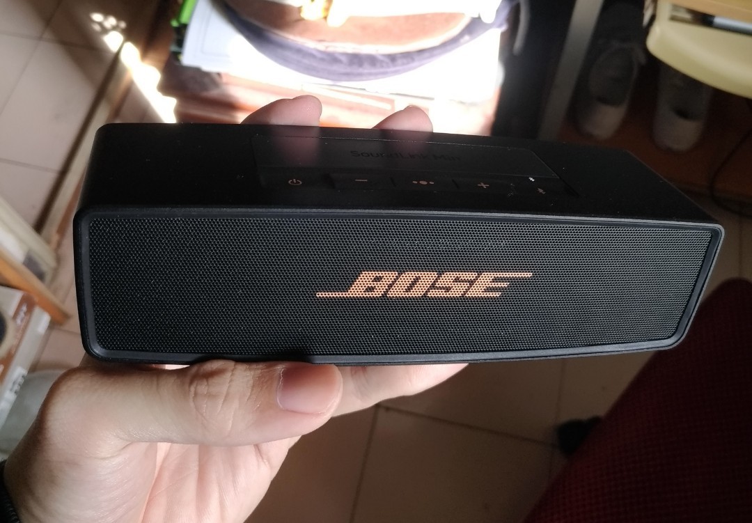 保證正品] Bose SoundLink Mini ii 2 限量黑金版藍芽喇叭, 耳機及錄音