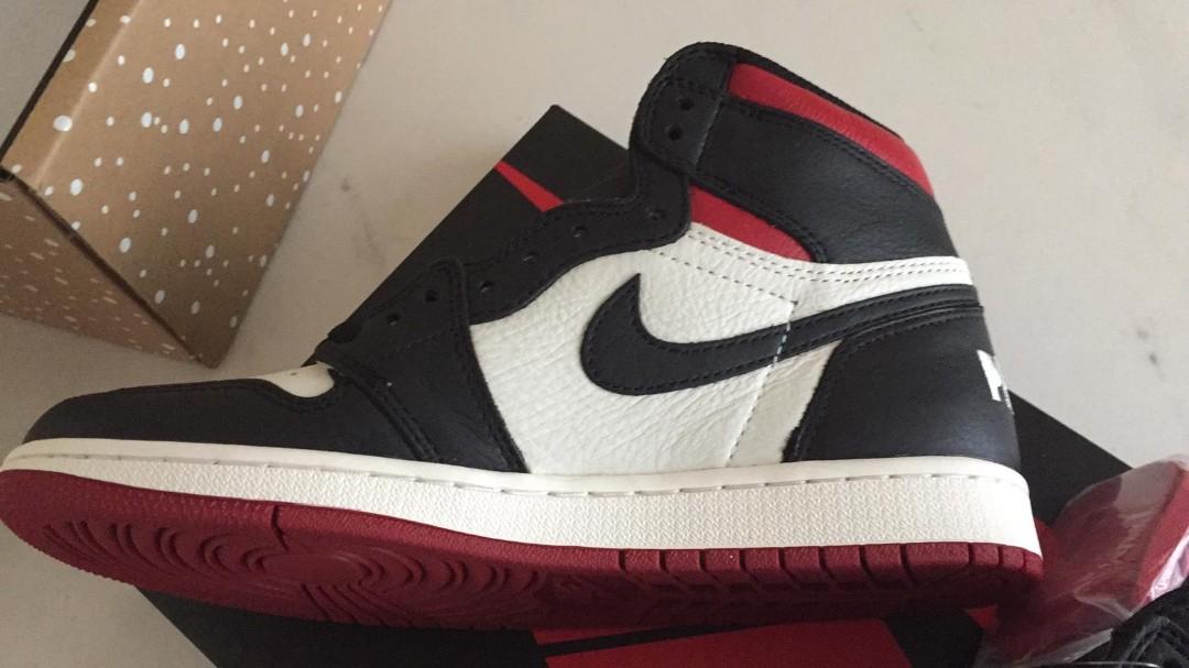 Air jordan 1 top not for resale raffle