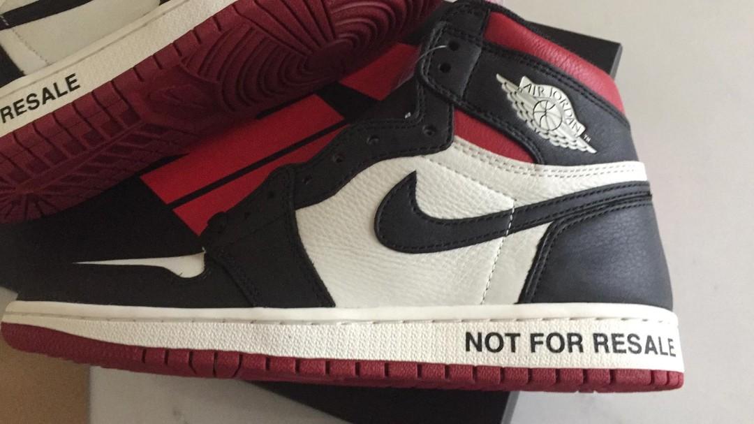 Raffle air jordan new arrivals 1 not for resale