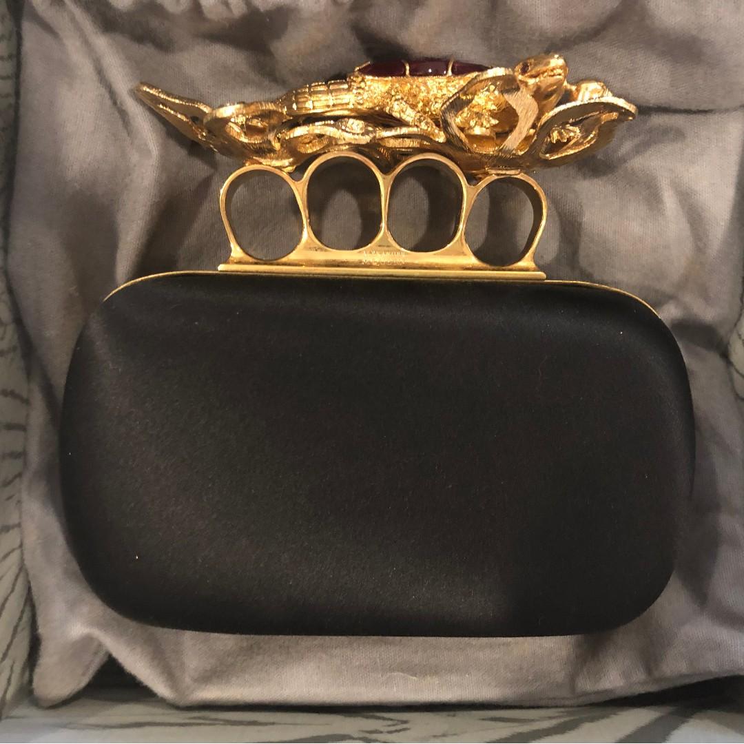 Alexander mcqueen brass knuckles online