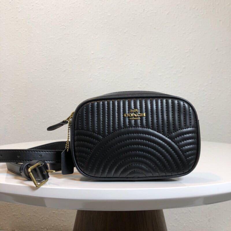 Coach belt bag with deco quilting best sale