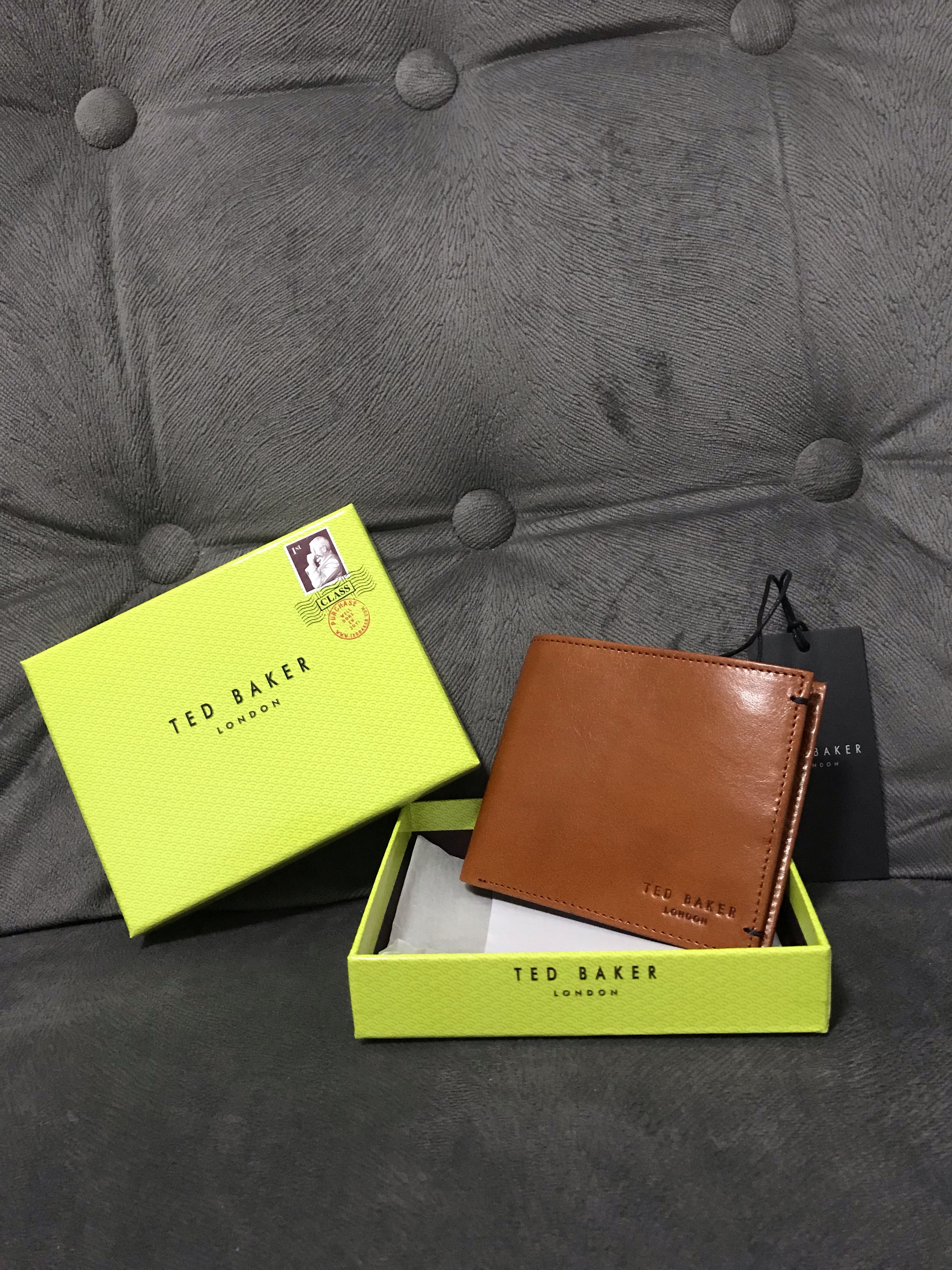 Authentic Ted Baker Men Wallet Luxury Bags Wallets Wallets On Carousell