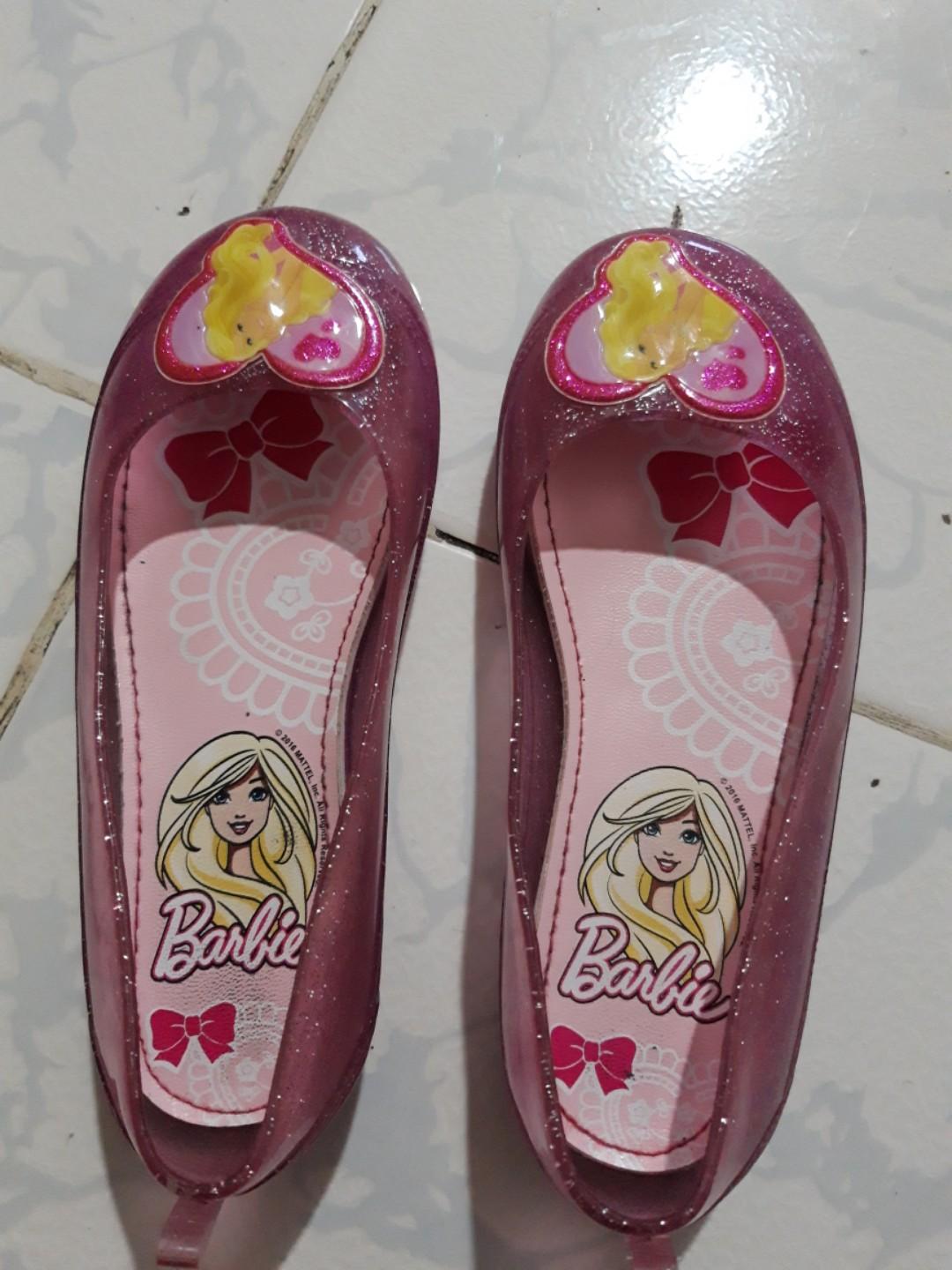 barbie jelly shoes