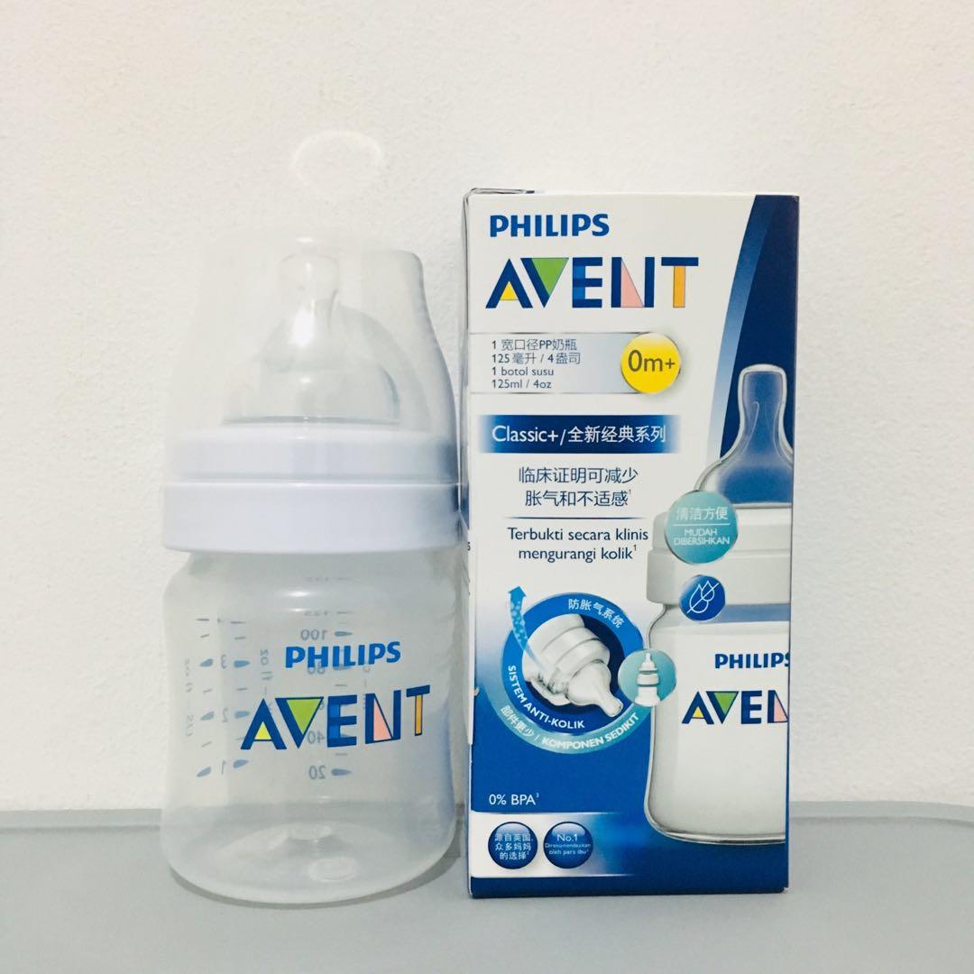 Baru Botol Susu Bayi Dot Philips Avent Classic 125 Ml Bayi Anak Perawatan Makanan Anak Di Carousell