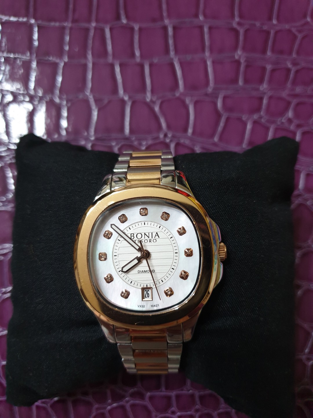 Bonia Diamond watch Luxury Watches on Carousell
