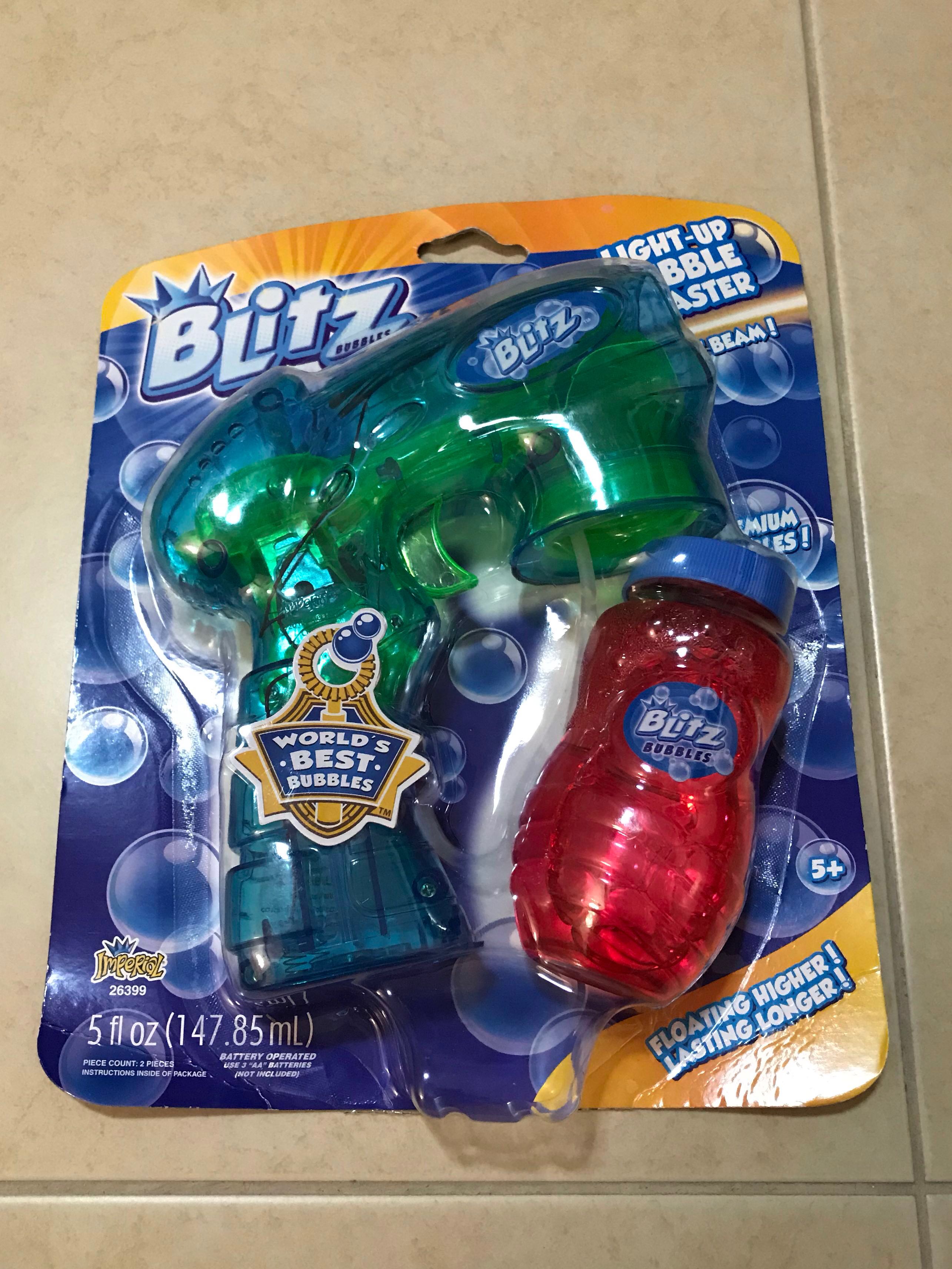 blitz light up bubble blaster