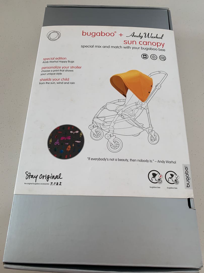 Strollers & Accessories BRAND NEW BUGABOO BEE ANDY WARHOL HAPPY BUGS