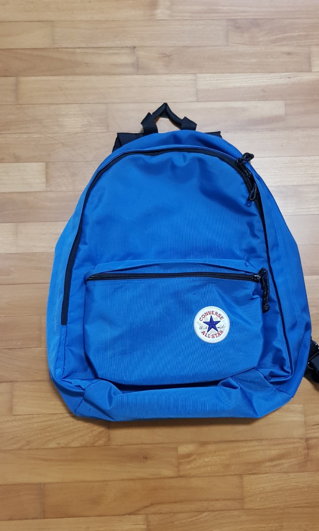 blue converse bag