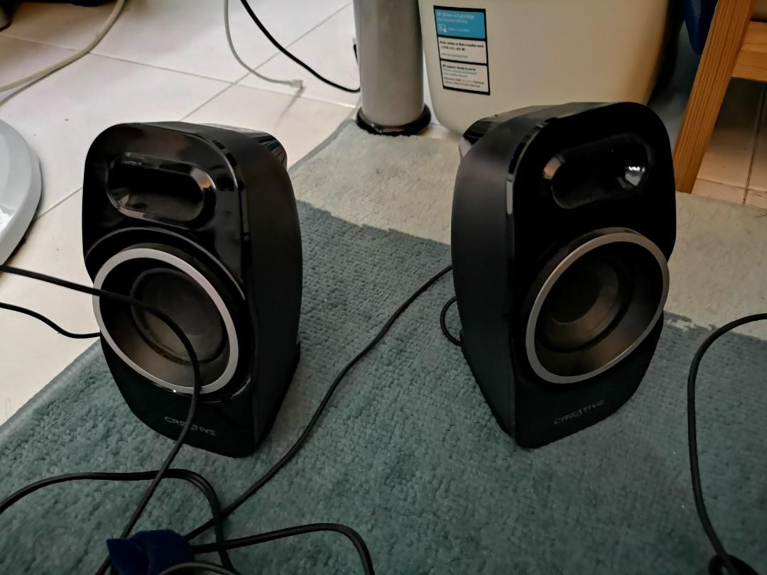 creative speakers 2.1 spare parts