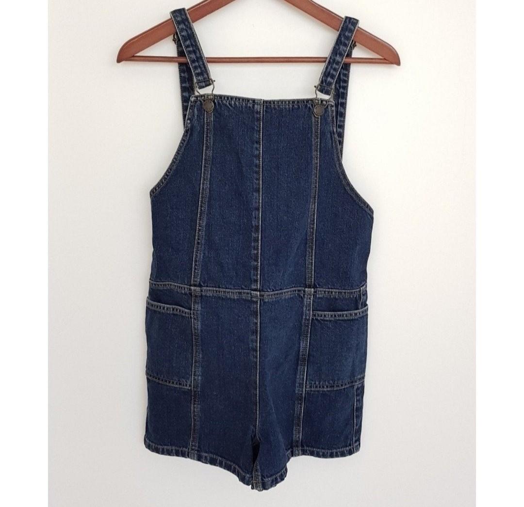 warehouse denim jumpsuit