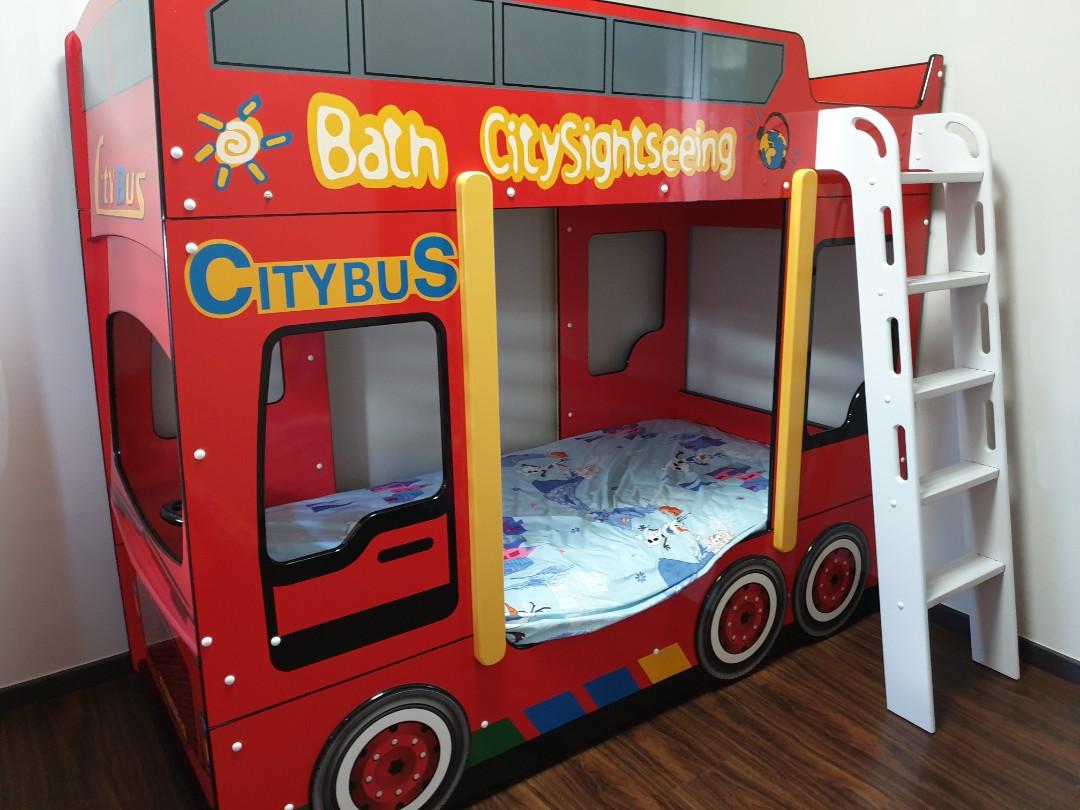 double decker bus bunk bed