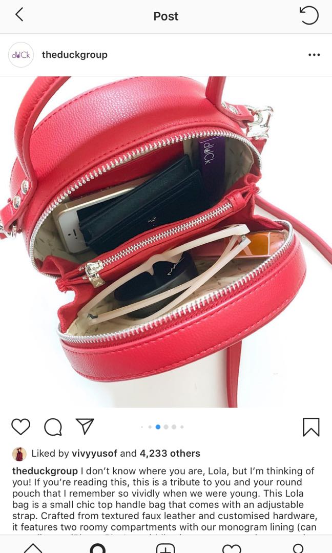 lola bag duck price