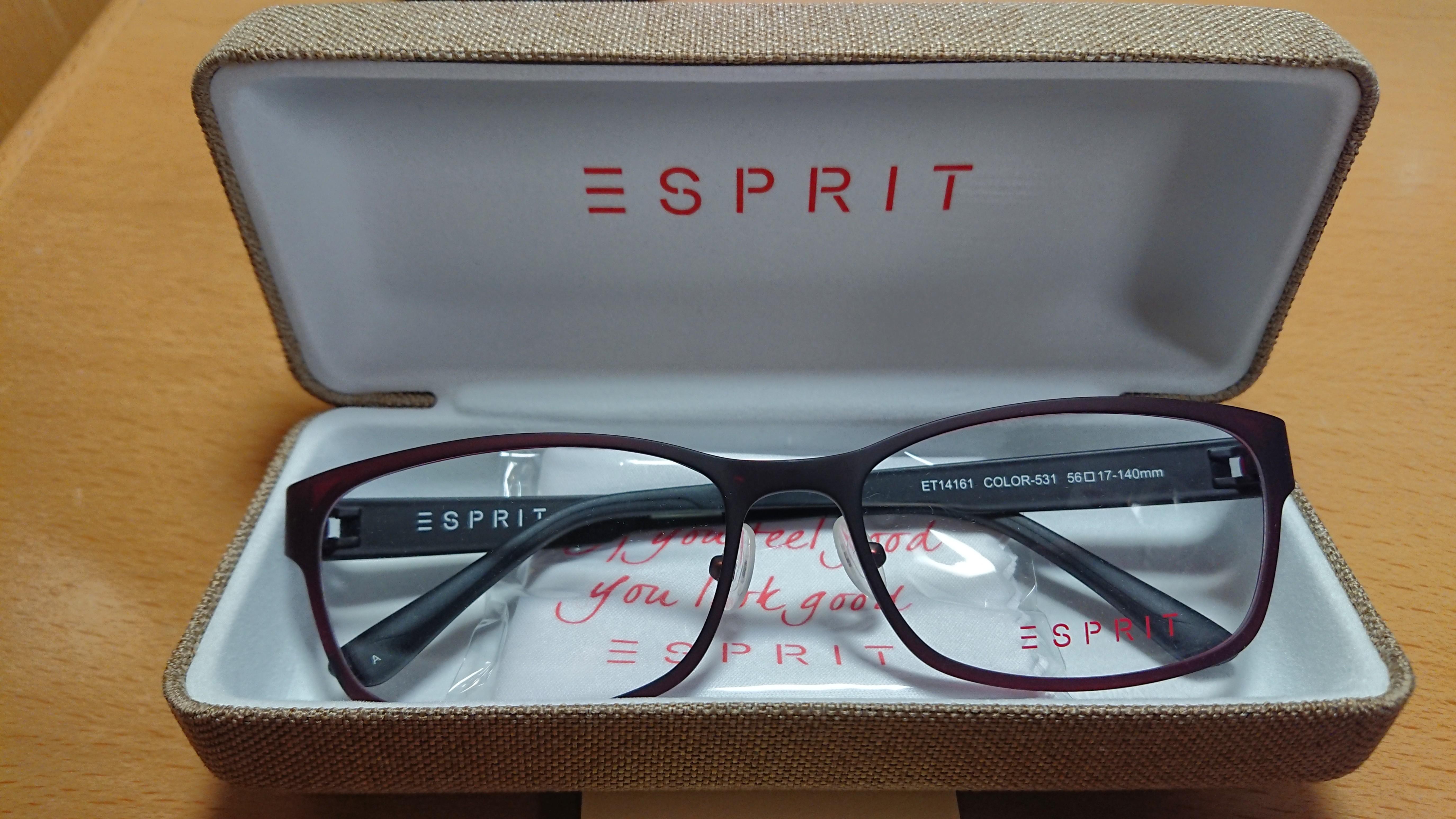 ESPRIT 眼鏡框, 女裝, 手錶及配件, 眼鏡- Carousell
