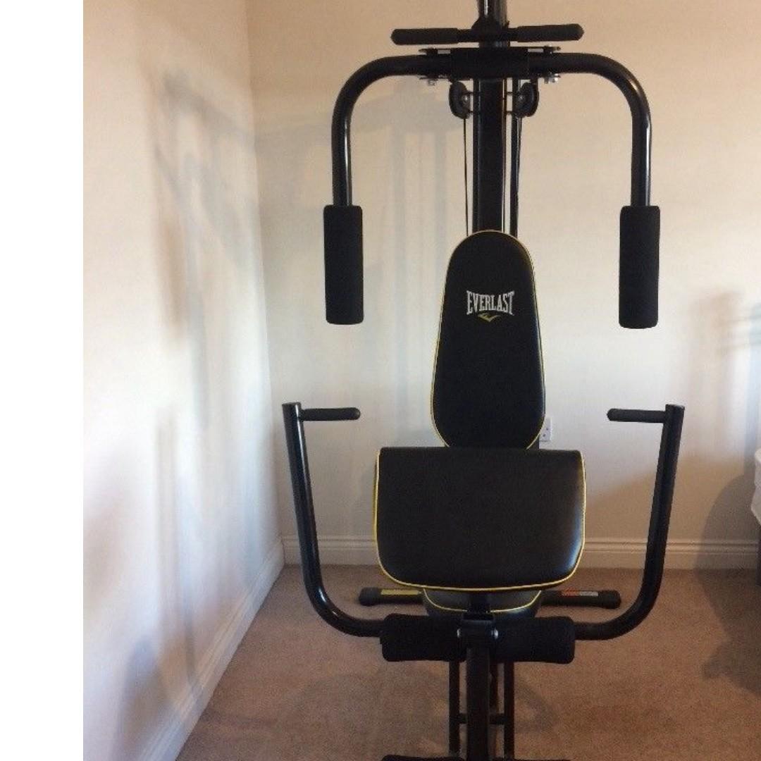 Everlast 58kg home multi gym best sale