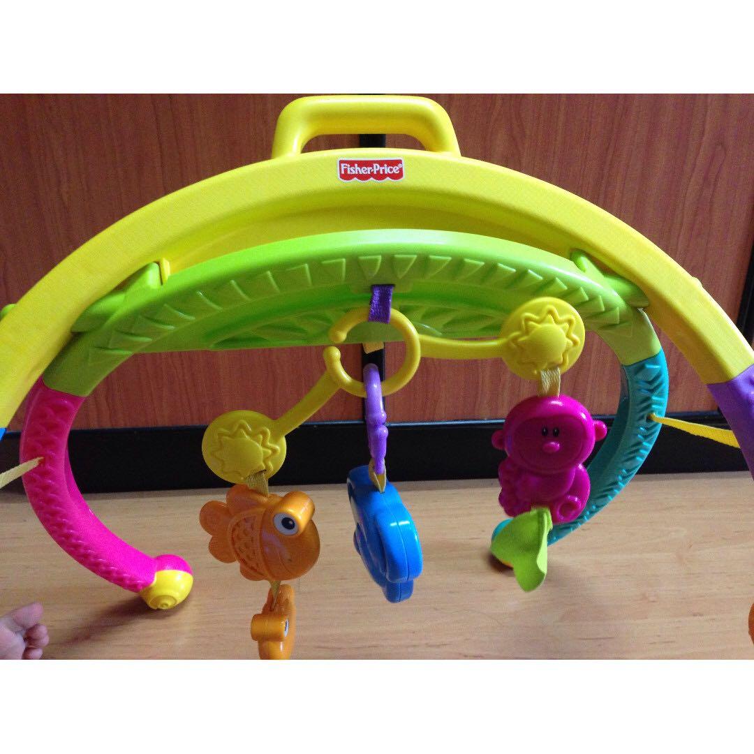 FisherPrice Baby Infant Mobile Toy animal activity overhead entertainment cot bed, playpen toy