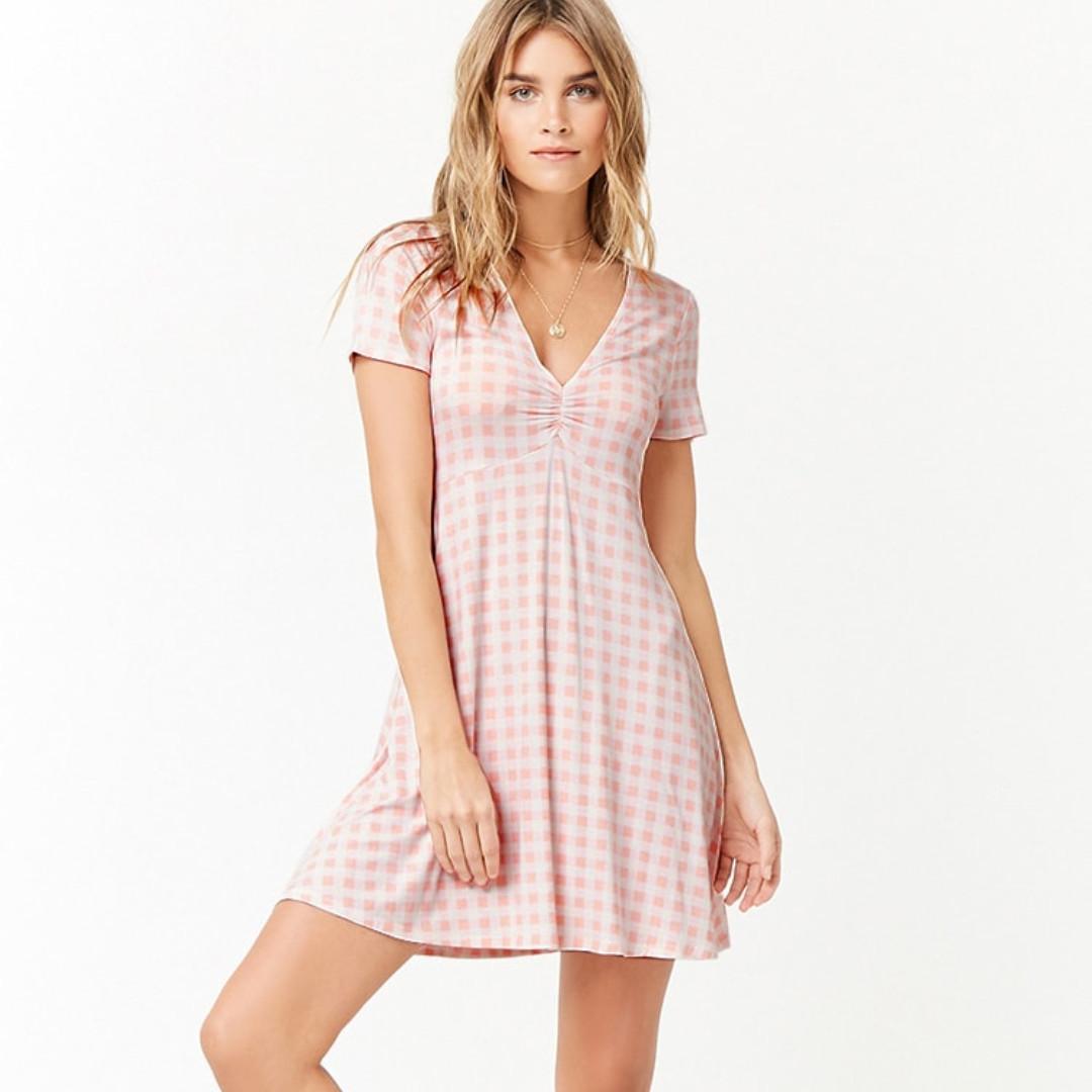 Gingham dress 2024 forever 21