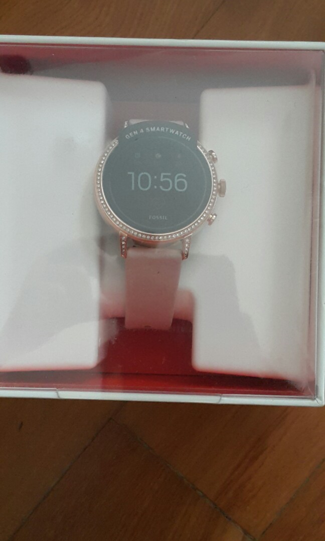 Refurbished gen 4 smartwatch deals venture hr blush leather