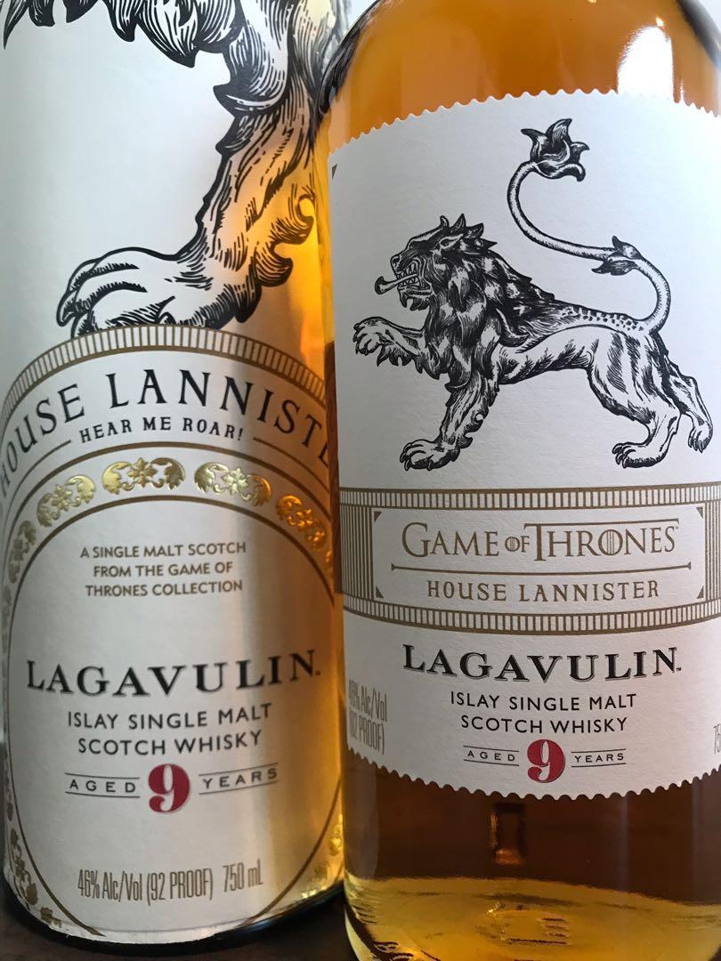 Game Of Thrones House Lannister Lagavulin 9yo Islay Single Malt