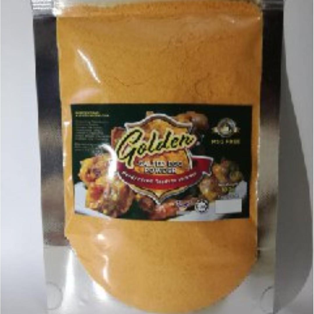 Golden Salted Egg Powder Serbuk Telur Masin Food Drinks Chilled Frozen Food On Carousell