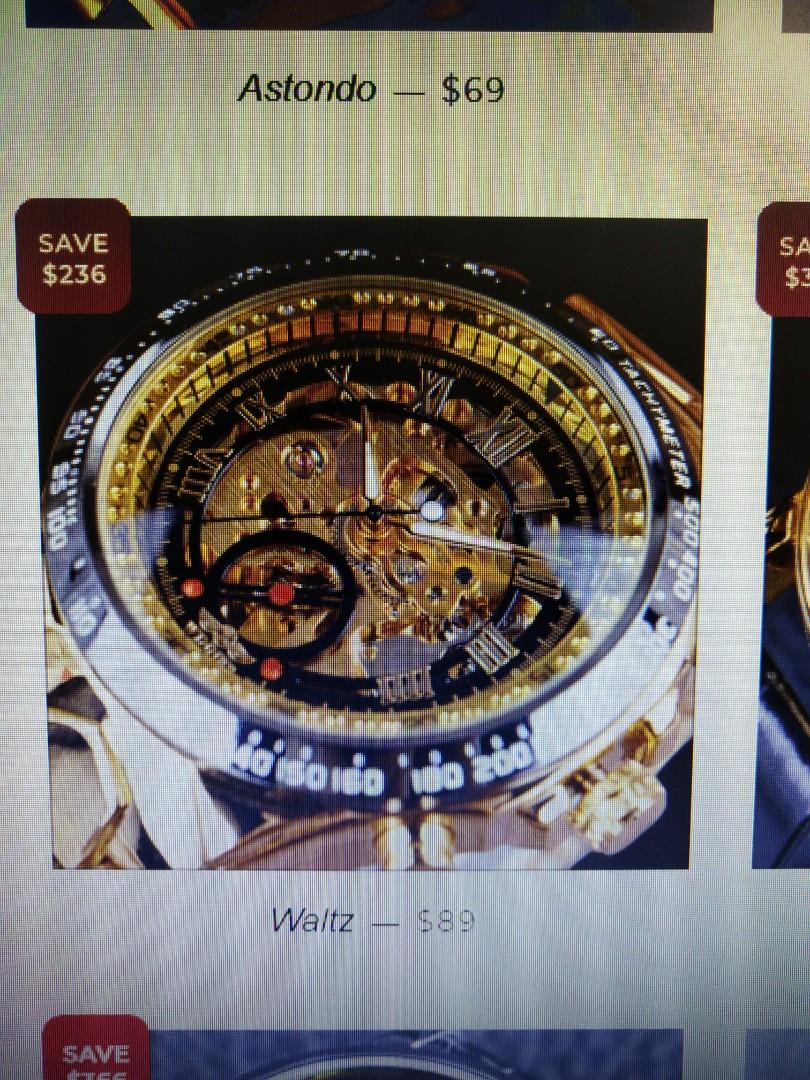 Golden hotsell timepieces watches
