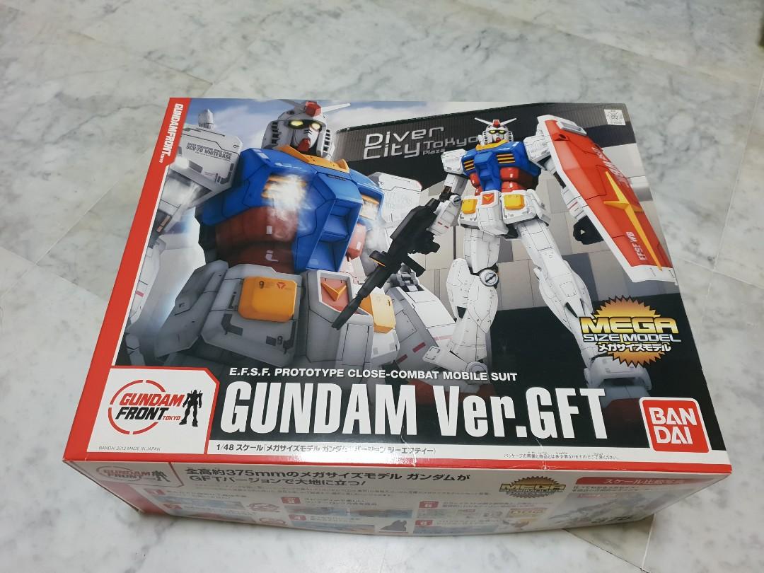 Gundam Rx 78 Gft Version Mega Size 1 48 Toys Games Bricks Figurines On Carousell